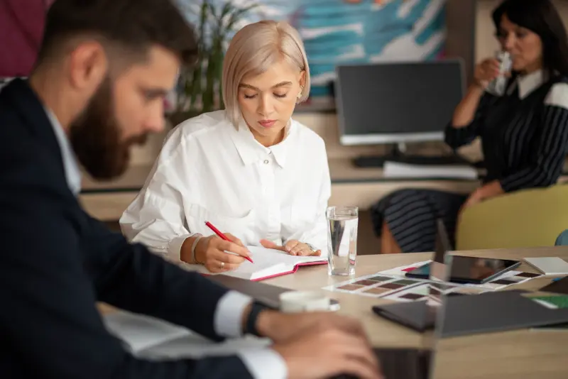 Working professional HR Team